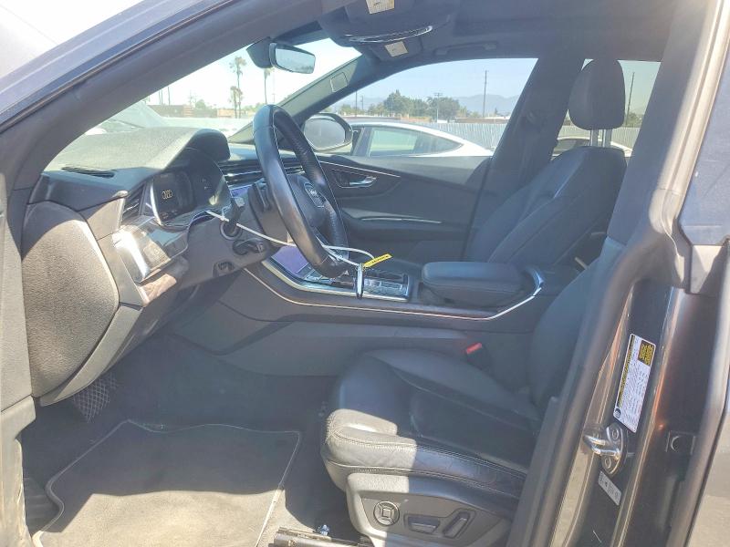 2019 Audi Q8 VIN WA1EVAF19KD020086 COPART salvage auction — REAR END, Ca - Salvage Certificate, sold $12,700 on 2026-07-28 (photo 7)