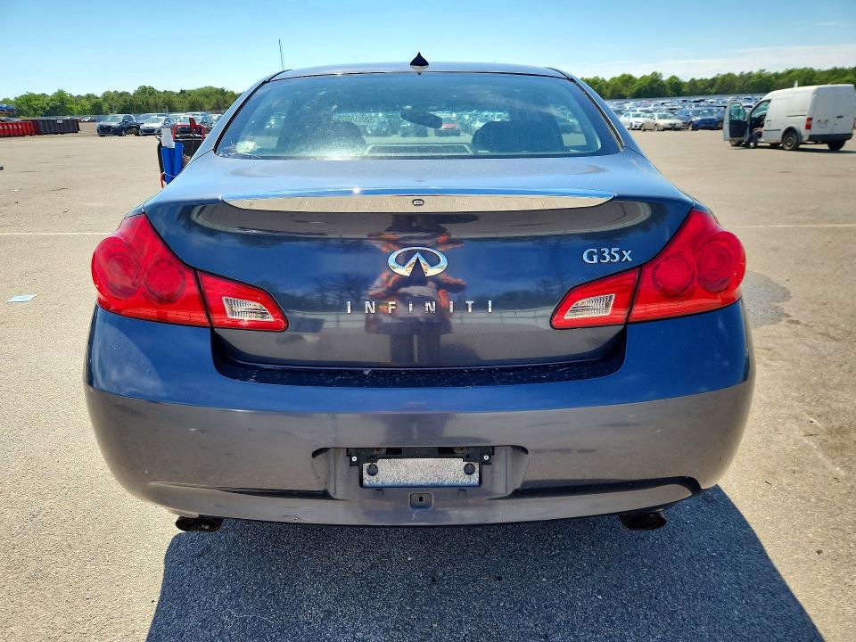 2008 Infiniti G35 VIN JNKBV61F98M267589 COPART salvage auction — FRONT END, Ny - Mv-907A Salvage Certificate, sold $425 on 2026-07-20 (photo 6)