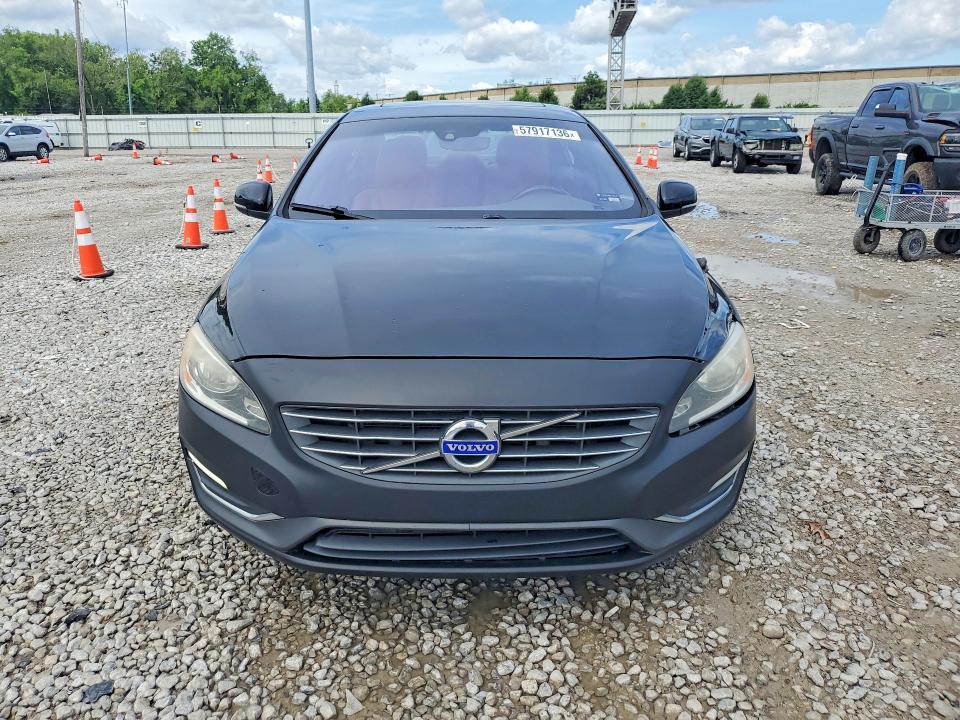 2015 Volvo S60 VIN YV1612TK9F2354154 COPART salvage auction — FRONT END, Oh - Certificate Of Title, sold $325 on 2026-08-18 (photo 5)