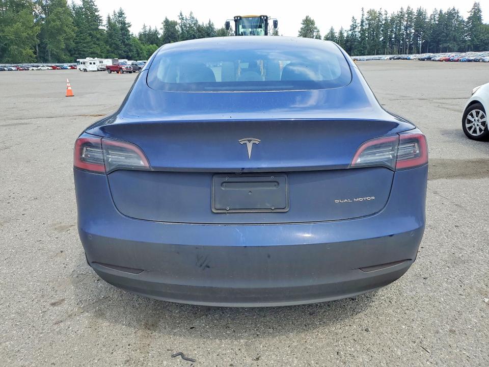 2022 Tesla VIN 5YJ3E1EB0NF131680 COPART salvage auction — FRONT END, Wa - Bill Of Sale, sold $8,200 on 2026-07-06 (photo 6)
