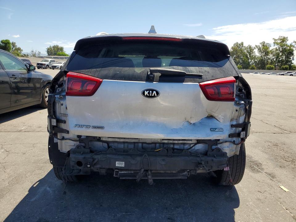 2019 Kia Niro VIN KNDCE3LC9K5339898 COPART salvage auction — FRONT END, Ca - Salvage Certificate, sold $775 on 2026-07-13 (photo 6)
