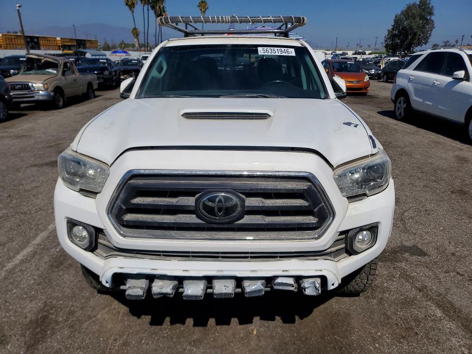2022 Toyota Tacoma VIN 3TMBZ5DN2NM036780 COPART salvage auction — FRONT END, Ca - Salvage Certificate (P), sold $11,700 on 2026-07-10 (photo 5)