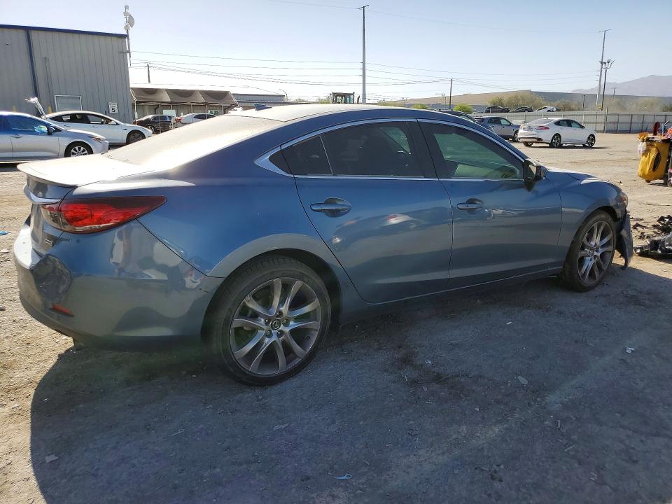 2014 Mazda 6 VIN JM1GJ1W66E1137491 COPART salvage auction — FRONT END, NV - SALVAGE TITLE, sold $150 on 2026-07-30 (photo 3)