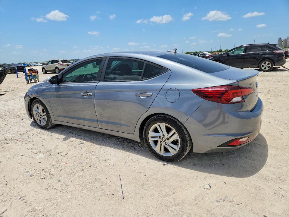 2019 Hyundai Elantra VIN KMHD84LF6KU826070 COPART salvage auction — FRONT END, TX - SALVAGE VEHICLE TITLE (P), sold $950 on 2026-07-23 (photo 2)