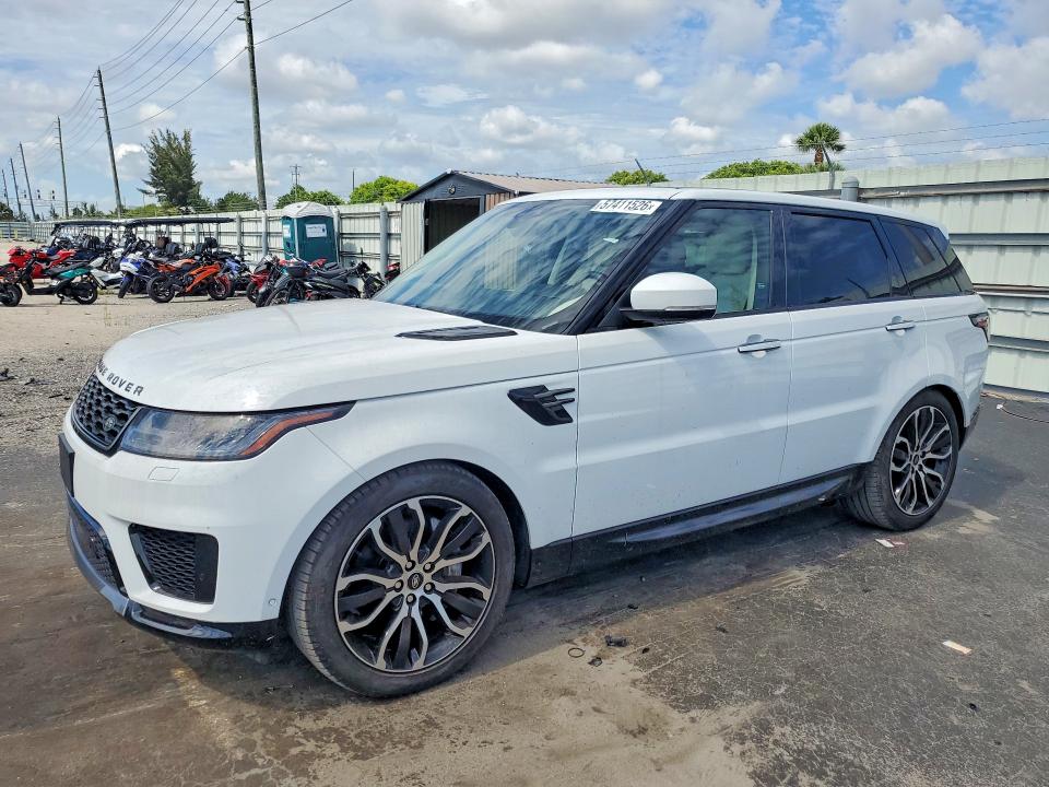 2022 Land rover RANGE ROVER VIN SALWR2SU9NA220906 COPART salvage auction — MINOR DENT/SCRATCHES, Nj - Certificate Of Title, sold $14,900 on 2026-07-27 (photo 1)