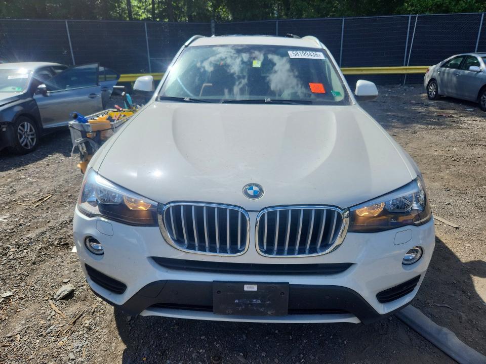 2017 BMW X3 VIN 5UXWX9C3XH0W73940 COPART salvage auction — ROOF, Md - Cert Of Salvage > 75% Damage, sold $5,700 on 2026-07-31 (photo 5)