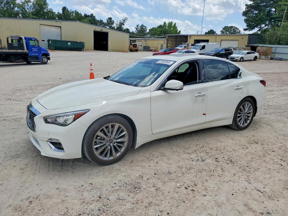 2022 Infiniti Q50 VIN JN1EV7BP4NM311878 — COPART salvage auction photo