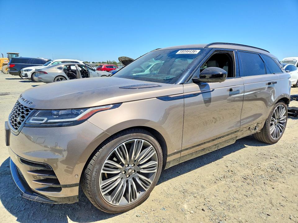 2019 Land rover Range rover velar VIN SALYM2EV1KA217358 COPART salvage auction — REAR END, CA - SALVAGE CERTIFICATE, sold $11,400 on 2026-07-14 (photo 1)