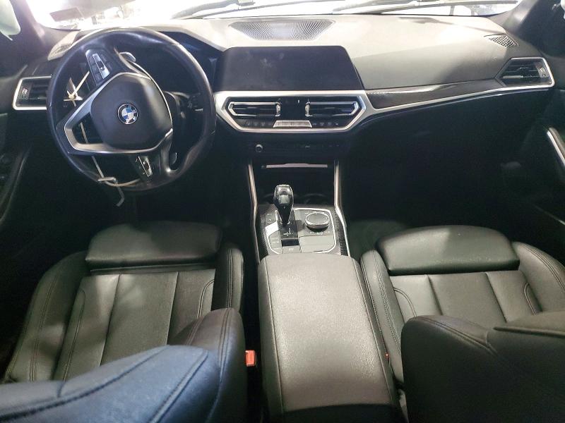 2020 BMW 3er VIN 3MW5R1J09L8B12111 COPART salvage auction — REAR END, Va - Cert Of Title - Salvage, sold $8,300 on 2026-07-10 (photo 8)