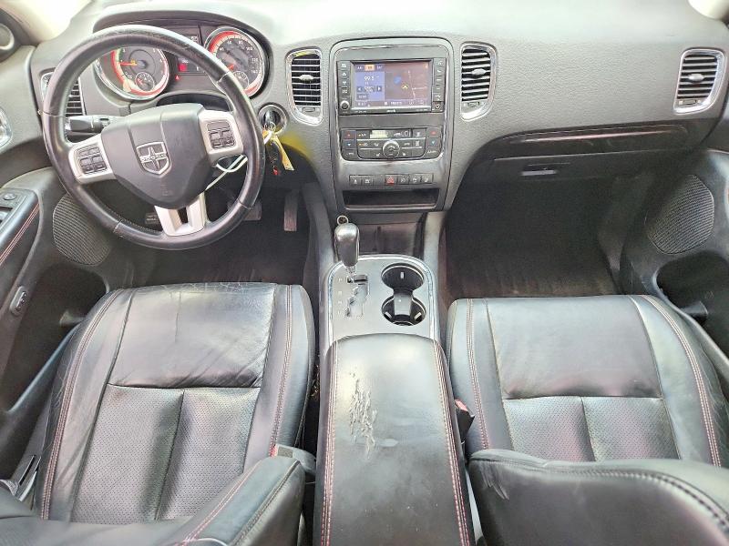 2012 Dodge Durango VIN 1C4SDHCT3CC308137 COPART salvage auction — FRONT END, Tx - Certificate Of Title, sold $1,850 on 2026-08-12 (photo 8)