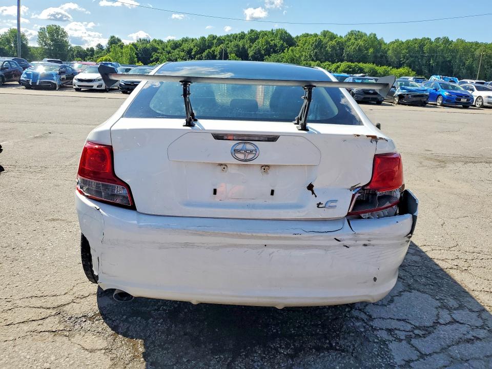 2013 Scion Tc VIN JTKJF5C7XD3055142 COPART salvage auction — REAR END, In - Cert Of Title-Salvage Title, sold $700 on 2026-09-01 (photo 6)
