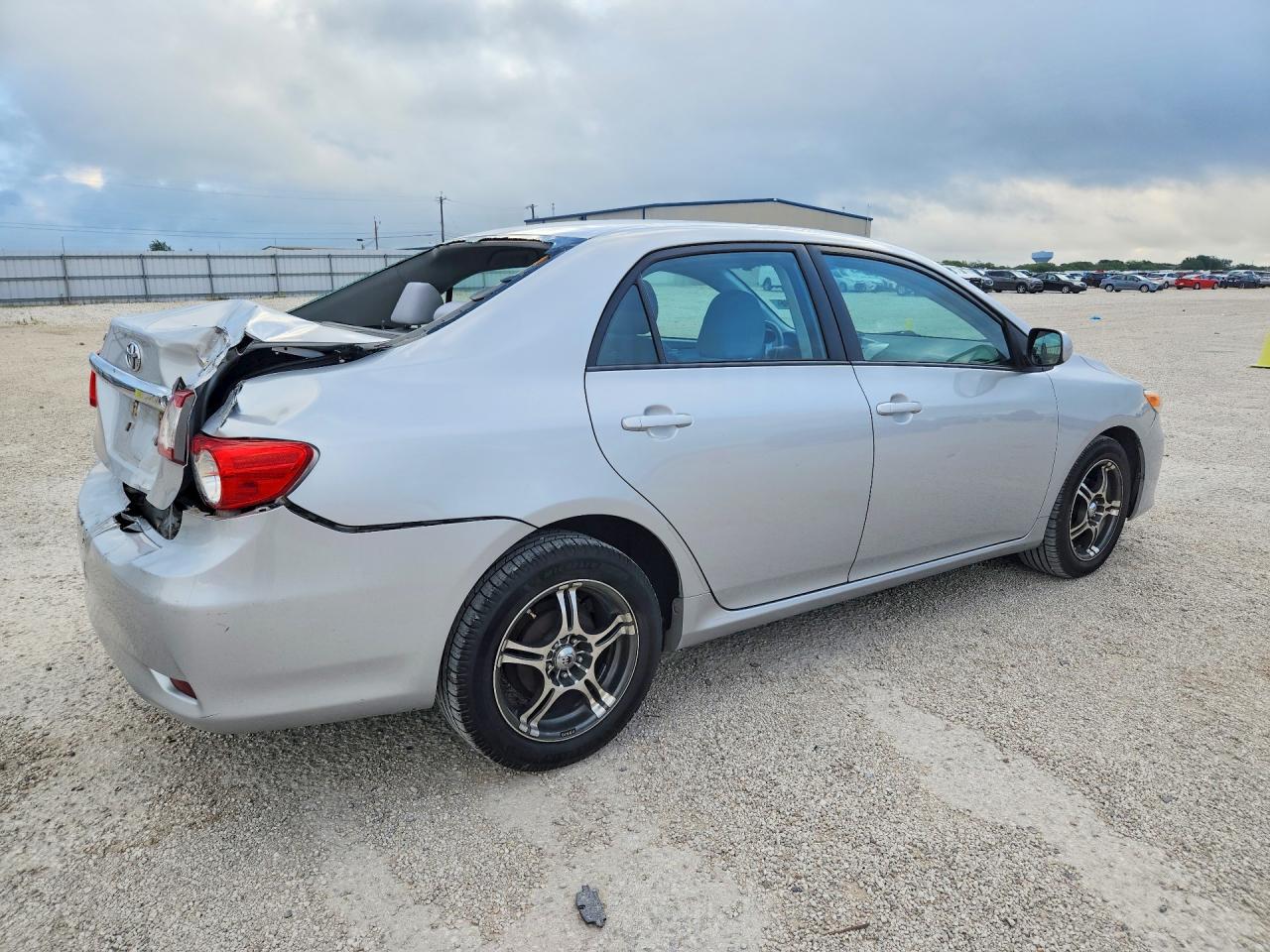 2012 Toyota Corolla VIN 5YFBU4EEXCP051363 COPART salvage auction — Rear End, TX - SALVAGE VEHICLE TITLE, sold $2,650 on 2026-07-09 (photo 3)