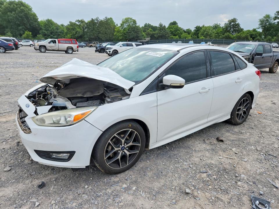 2016 Ford Focus VIN 1FADP3F29GL273881 COPART salvage auction — FRONT END, Tn - Salvage Certificate, sold $500 on 2026-07-02 (photo 1)