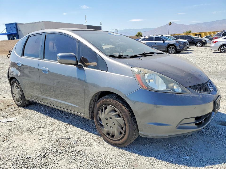 2012 Honda Fit VIN JHMGE8H39CC031293 COPART salvage auction — REAR END, Ca - Salvage Certificate, sold $325 on 2026-07-08 (photo 4)