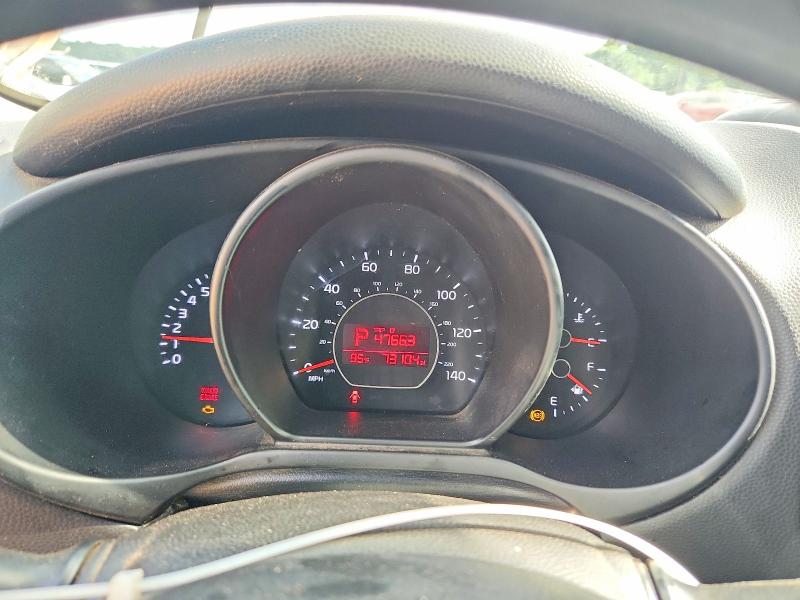 2016 Kia Soul VIN KNDJN2A25G7304993 COPART salvage auction — FRONT END, Ga - Cert Of Title-Salvage, sold $1,050 on 2026-07-31 (photo 9)