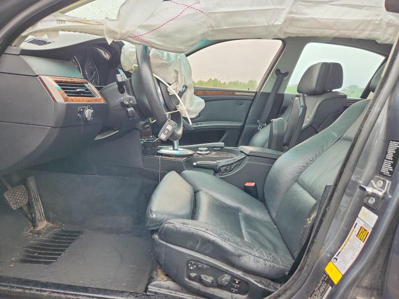 2008 BMW 5 series VIN WBANV93538CZ70208 COPART salvage auction — FRONT END, Ct - Cert Of Title-Salvage, sold $450 on 2026-07-28 (photo 7)