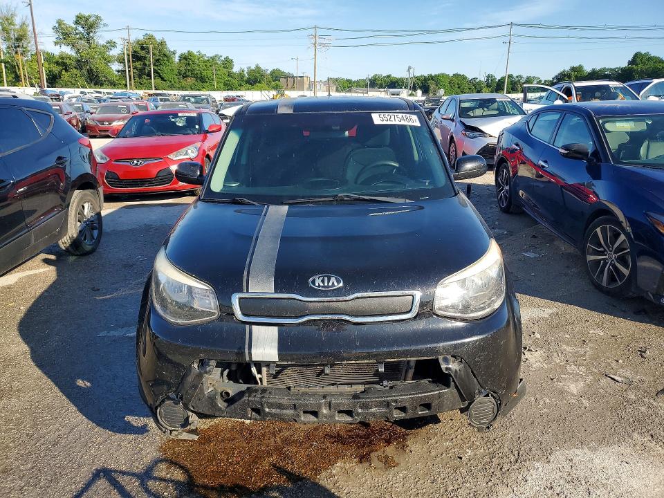 2016 Kia Soul VIN KNDJN2A25G7283885 COPART salvage auction — FRONT END, Ky - Cert Of Title-Salvage, sold $350 on 2026-07-29 (photo 5)