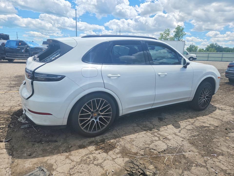 2023 Porsche Cayenne VIN WP1AA2AY8PDA01979 COPART salvage auction — REAR END, MI - CERTIFICATE OF TITLE, sold $34,000 on 2026-07-31 (photo 3)