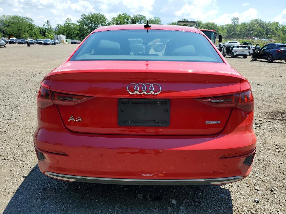 2022 Audi A3 VIN WAUGUDGY2NA023901 COPART salvage auction — FRONT END, Ny - Mv-907A Salvage Certificate, sold $11,325 on 2026-07-26 (photo 6)