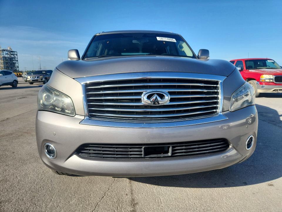 2011 Infiniti Qx56 VIN JN8AZ2NF7B9503627 COPART salvage auction — MINOR DENT/SCRATCHES, La - Certificate Of Title, sold $775 on 2026-07-08 (photo 5)