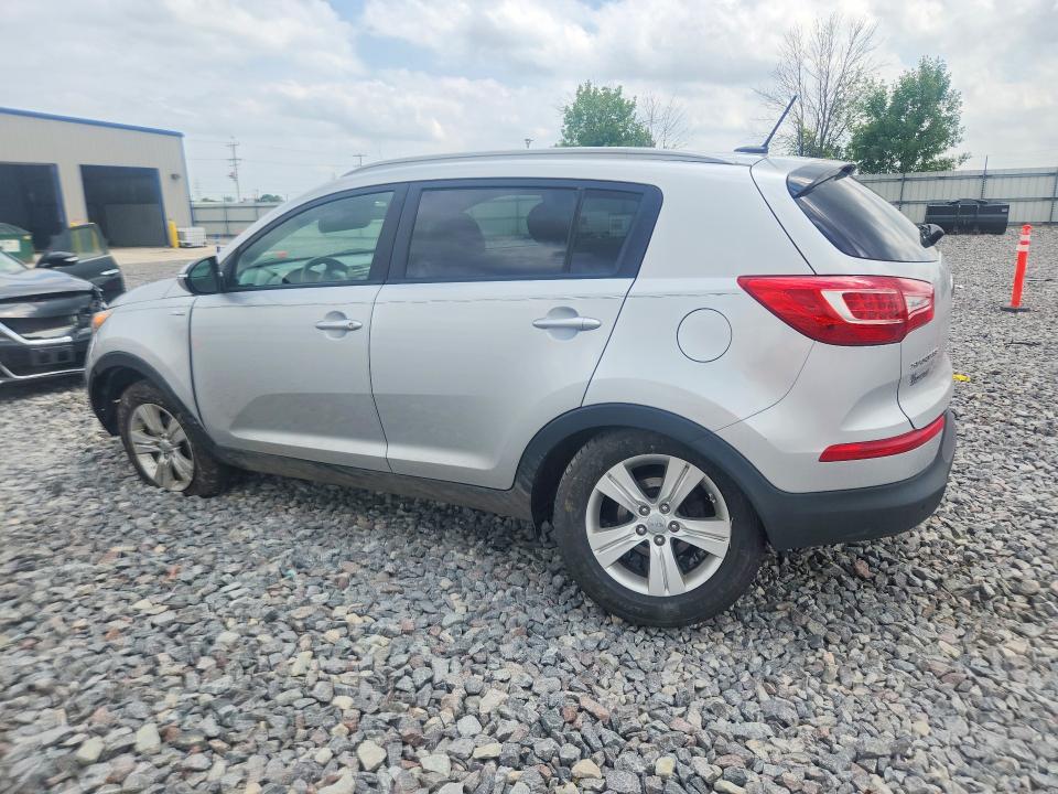 2013 Kia Sportage VIN KNDPBCA23D7545584 COPART salvage auction — UNDERCARRIAGE, Wi - Certificate Of Title, sold $2,500 on 2026-07-13 (photo 2)
