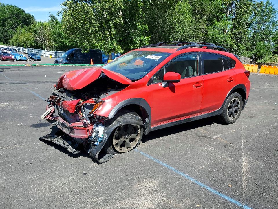 2023 Subaru VIN JF2GTAEC1PH263884 COPART salvage auction — FRONT END, Or - Salvage Title Certificate, sold $1,550 on 2026-07-27 (photo 1)