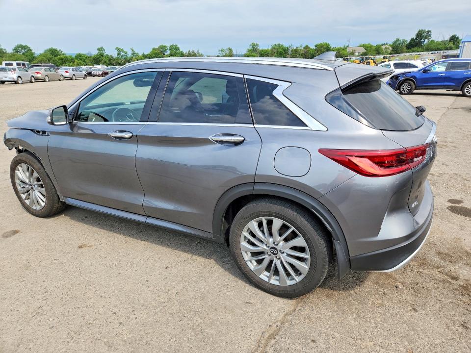 2023 Infiniti Qx50 VIN 3PCAJ5BB1PF122715 COPART salvage auction — FRONT END, PA - CERTIFICATE OF SALVAGE, sold $8,600 on 2026-08-21 (photo 2)