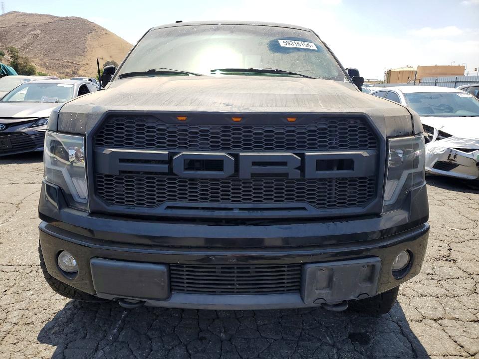 2009 Ford F-150 VIN 1FTPW14V99FA63262 COPART salvage auction — REAR END, Ca - Salvage Certificate, sold $900 on 2026-07-24 (photo 5)