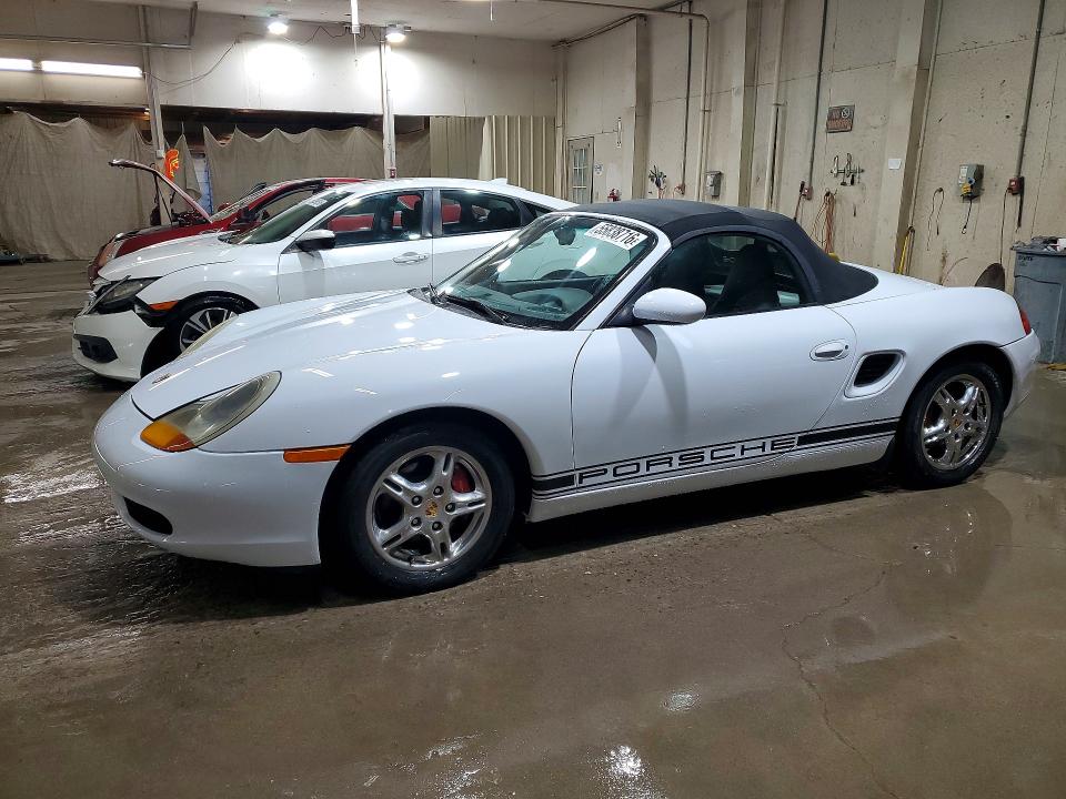 1999 Porsche Boxster VIN WP0CA2983XU626224 COPART salvage auction — MECHANICAL, Tn - Salvage Certificate, sold $1,100 on 2026-07-28 (photo 1)