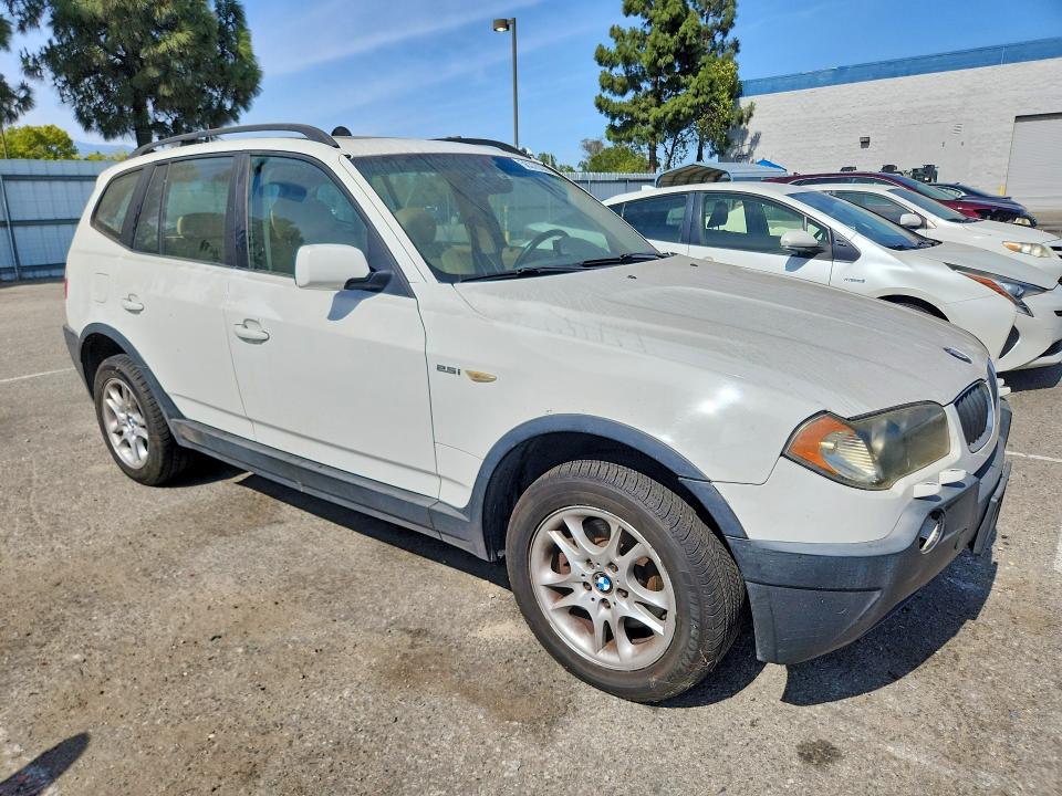 2004 BMW X3 VIN WBXPA73484WA77582 COPART salvage auction — NORMAL WEAR, CA - DIS/DLR/EXP ONLY CLEAN TITLE, sold $400 on 2026-07-16 (photo 4)