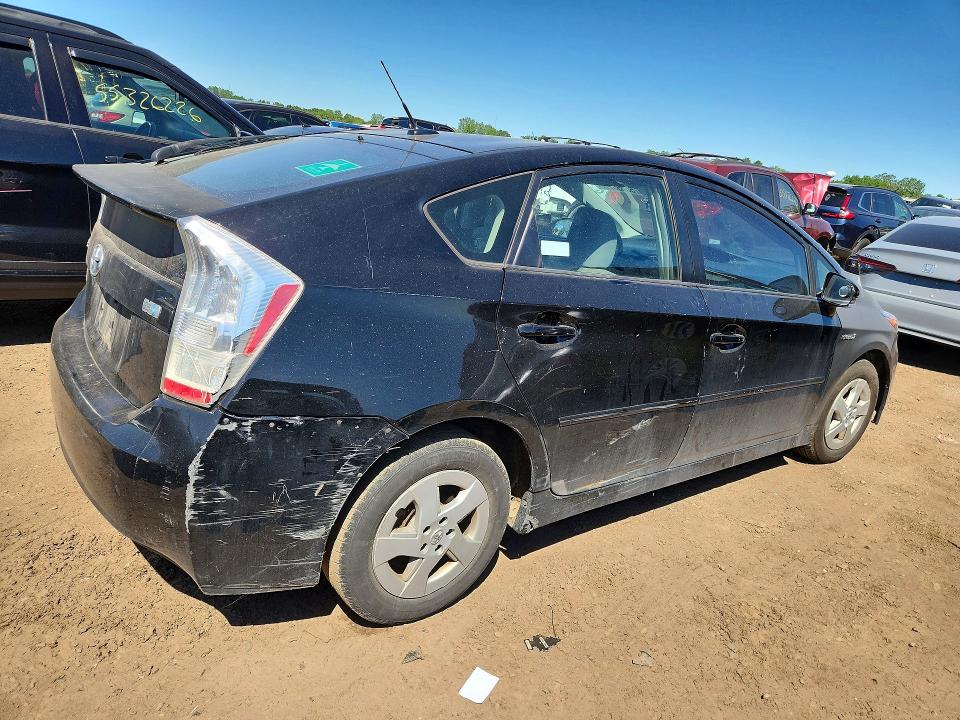 2010 Toyota Prius VIN JTDKN3DU2A0078368 COPART salvage auction — FRONT END, Il - Certificate Of Title, sold $725 on 2026-07-02 (photo 3)