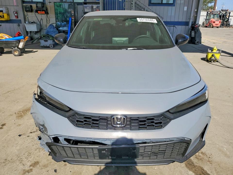 2026 Honda Civic VIN 2HGFE2F58TH573286 COPART salvage auction — FRONT END, Ca - Salvage Certificate, sold $10,400 on 2026-07-30 (photo 5)