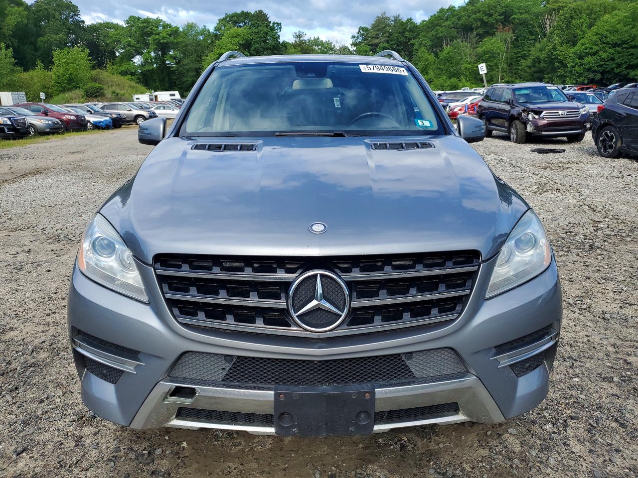 2014 Mercedes-Benz ML-Class VIN 4JGDA7DBXEA299058 COPART salvage auction — Minor Dent/Scratches, NH - CERTIFICATE OF TITLE, sold $4,300 on 2026-07-01 (photo 5)