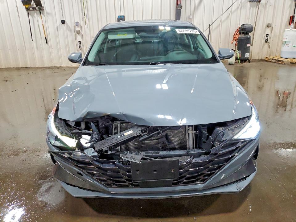 2022 Hyundai Elantra VIN KMHLN4AJ4NU015187 COPART salvage auction — FRONT END, Mn - Cert Of Title-Salvage, sold $1,500 on 2026-07-28 (photo 5)
