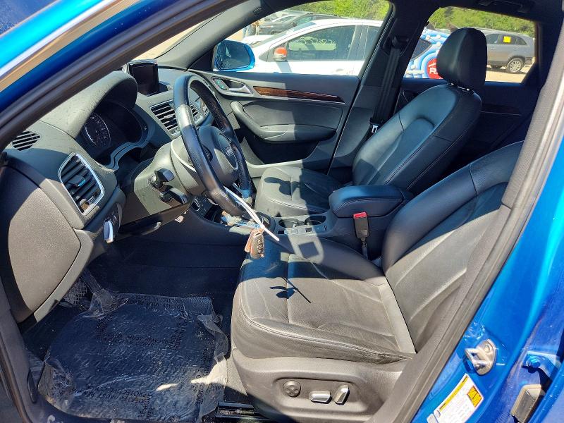 2016 Audi Q3 VIN WA1GFCFS4GR010585 COPART salvage auction — REAR END, Il - Salvage Certificate, sold $2,400 on 2026-07-23 (photo 7)