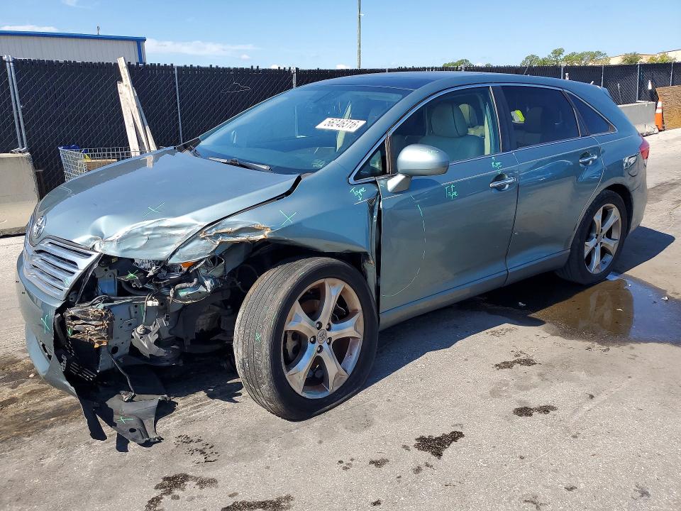 2011 Toyota Venza VIN 4T3BK3BB6BU050077 — COPART salvage auction photo