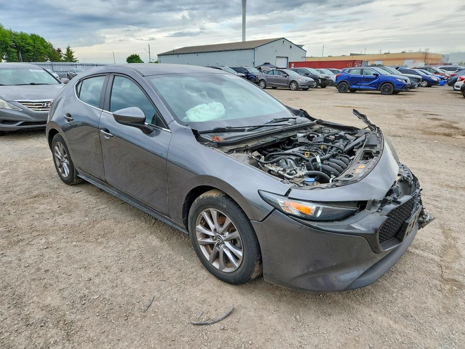 2021 Mazda 3 VIN JM1BPAK70M1326353 COPART salvage auction — FRONT END, On - Permit Salvage, sold $2,150 on 2026-07-09 (photo 4)