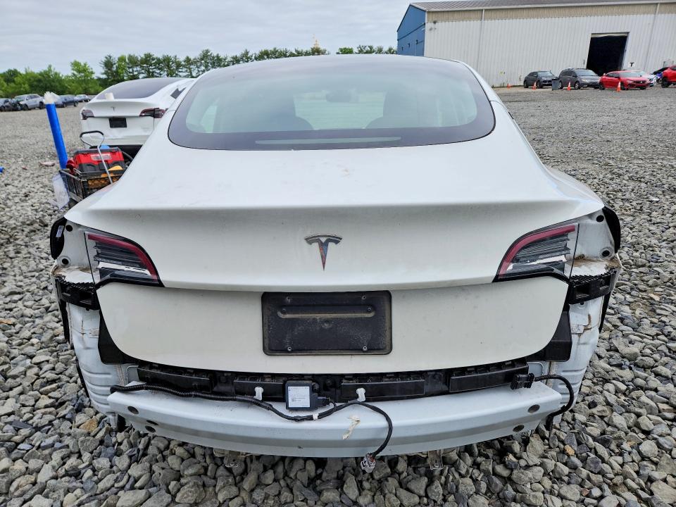 2023 Tesla Model 3 VIN 5YJ3E1EA0PF573918 COPART salvage auction — REAR END, Nj - Cert Of Title-Salvage, sold $10,700 on 2026-07-22 (photo 6)