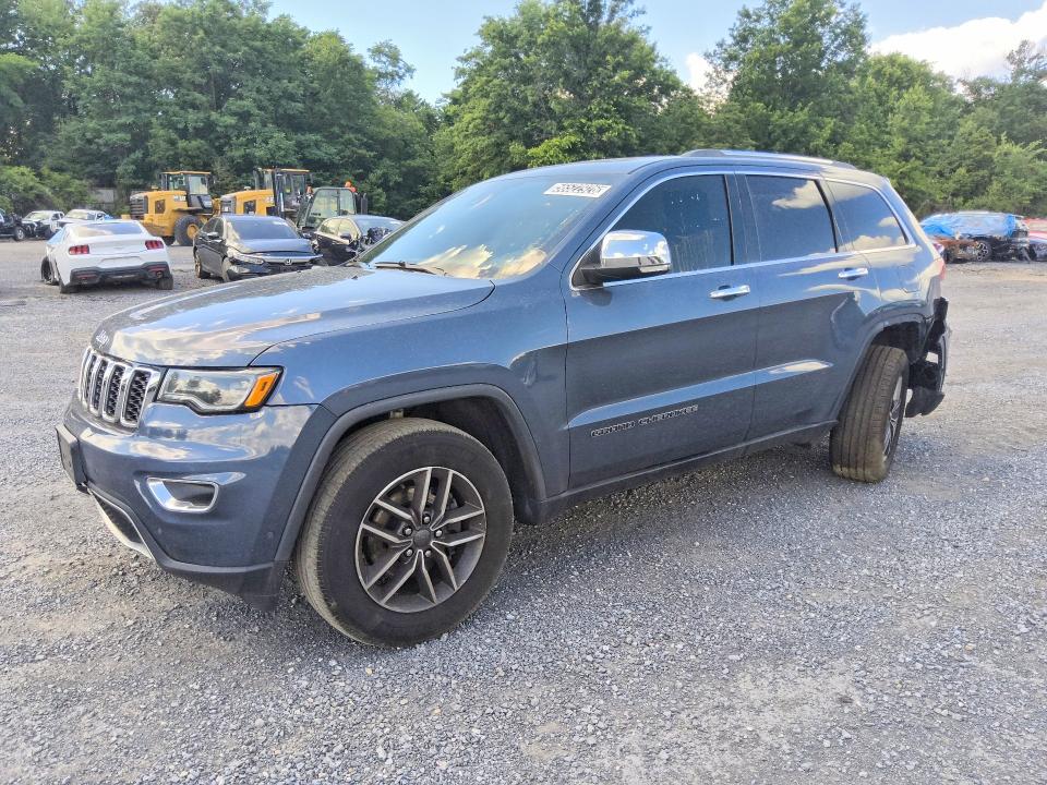 2020 Jeep Grand cherokee VIN 1C4RJFBG5LC225308 COPART salvage auction — REAR END, Wv - Certificate Of Title, sold $6,800 on 2026-07-09 (photo 1)