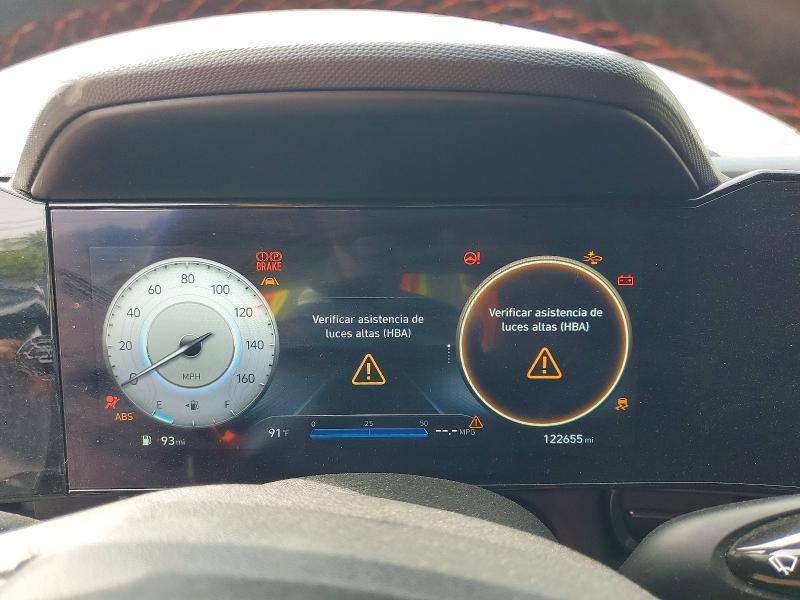 2023 Hyundai Elantra VIN KMHLR4AF8PU443184 COPART salvage auction — FRONT END, TX - CERTIFICATE OF TITLE, sold $1,300 on 2026-07-16 (photo 9)