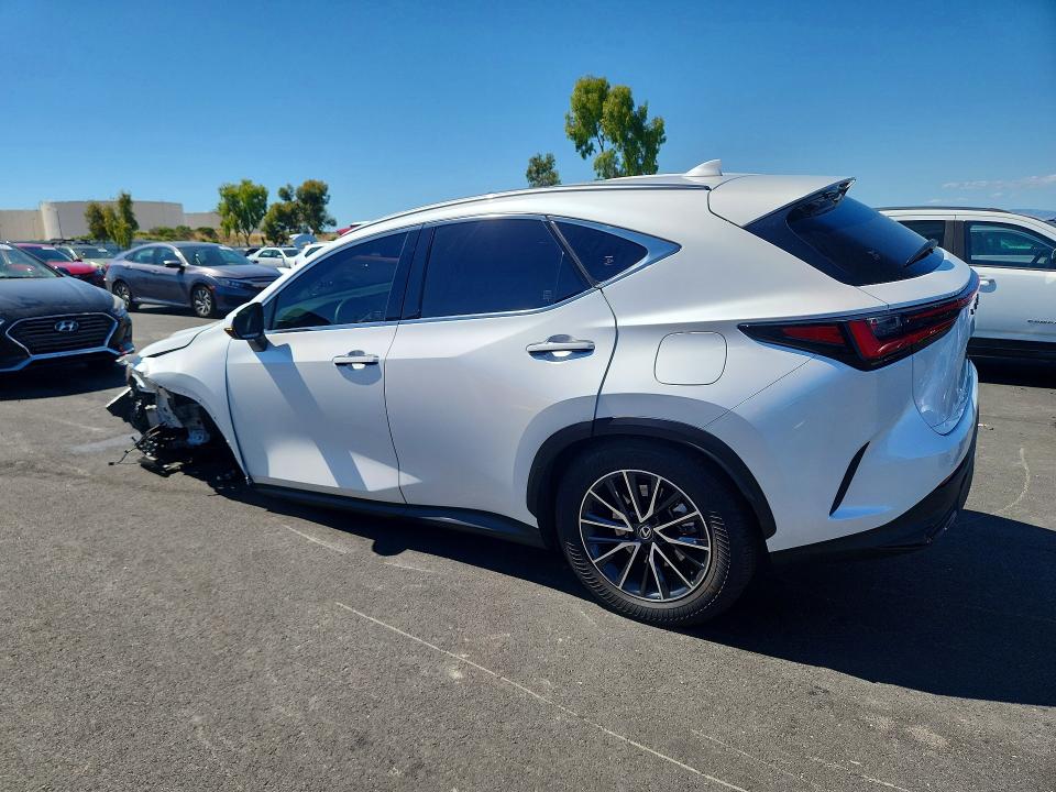 2025 Lexus Nx VIN JTJGKCEZ0S5030930 COPART salvage auction — FRONT END, Ca - Salvage Certificate, sold $22,200 on 2026-07-13 (photo 2)