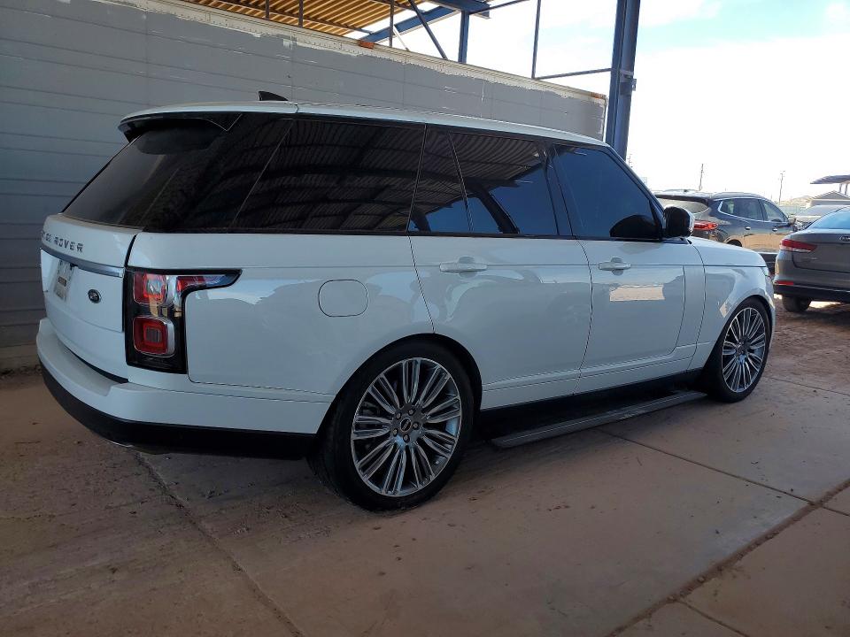 2019 Land rover RANGE ROVER VIN SALGS2RE9KA550113 COPART salvage auction — BURN, Az - Cert Of Title - Salvage, sold $675 on 2026-07-28 (photo 3)