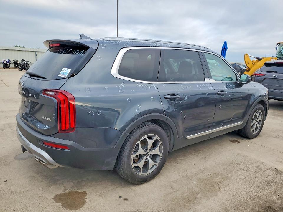 2020 Kia Telluride VIN 5XYP34HC0LG017617 COPART salvage auction — HAIL, Tx - Certificate Of Title, sold $7,300 on 2026-07-09 (photo 3)