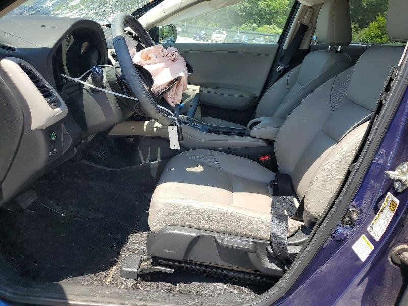 2016 Honda Hr-v VIN 3CZRU6H76GM741142 COPART salvage auction — UNDERCARRIAGE, Tn - Salvage Certificate, sold $1,900 on 2026-07-02 (photo 7)