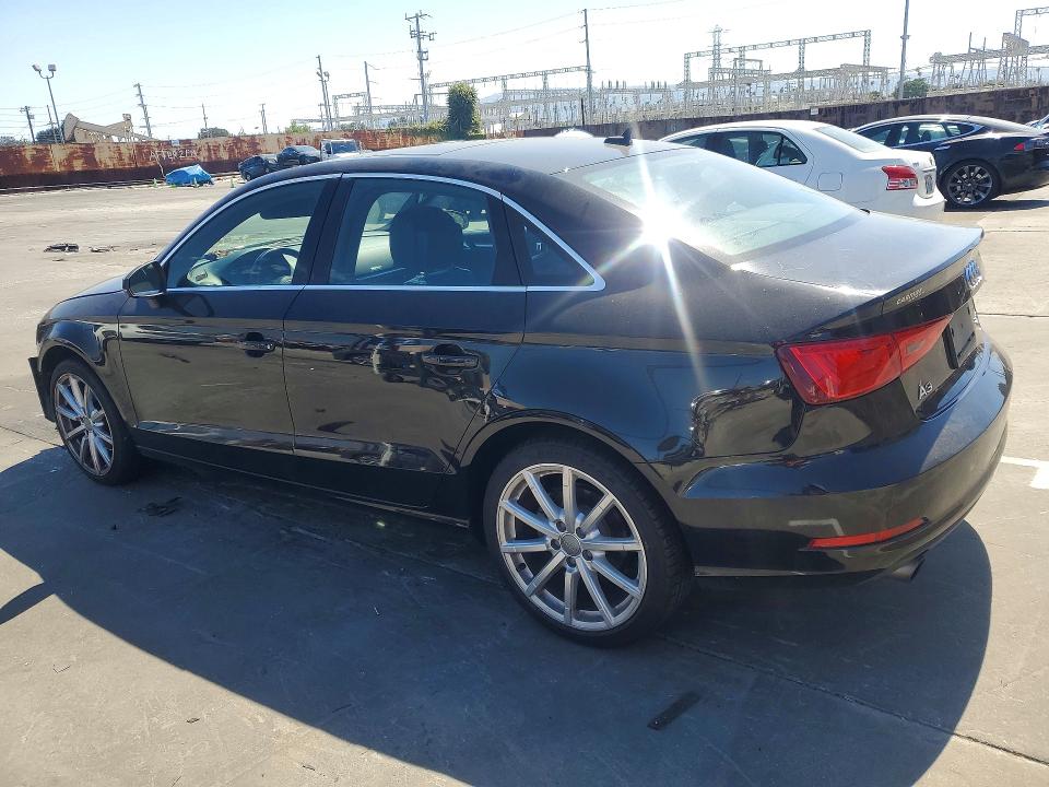 2015 Audi A3 VIN WAUEFGFFXF1030387 COPART salvage auction — FRONT END, Ca - Salvage Certificate, sold $550 on 2026-07-29 (photo 2)