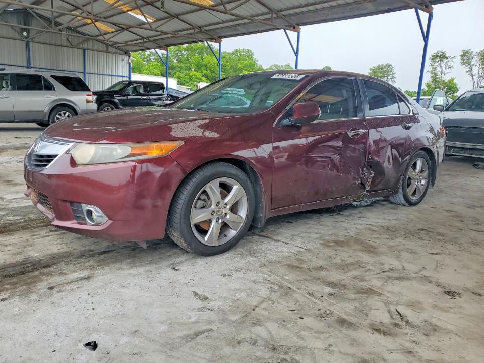 2011 Acura Tsx VIN JH4CU2F61BC013848 COPART salvage auction — SIDE, Ga - Cert Of Title-Salvage, sold $350 on 2026-07-09 (photo 1)