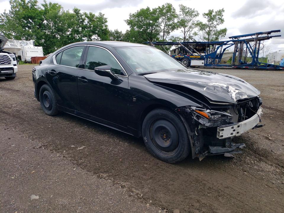 2025 Lexus Is VIN JTHBZ1E25S5038469 COPART salvage auction — FRONT END, Nj - Cert Of Title-Salvage, sold $19,800 on 2026-07-28 (photo 4)