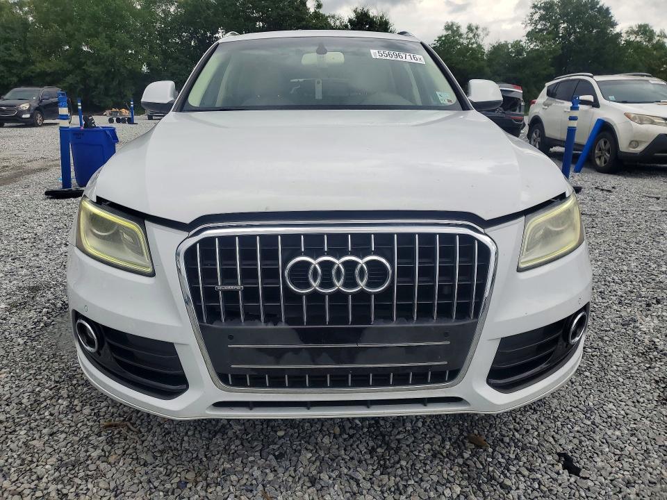 2013 Audi Q5 VIN WA1LFAFP9DA076946 COPART salvage auction — WATER/FLOOD, La - Cert Of Title-Salvage Flood, sold $1,500 on 2026-07-13 (photo 5)