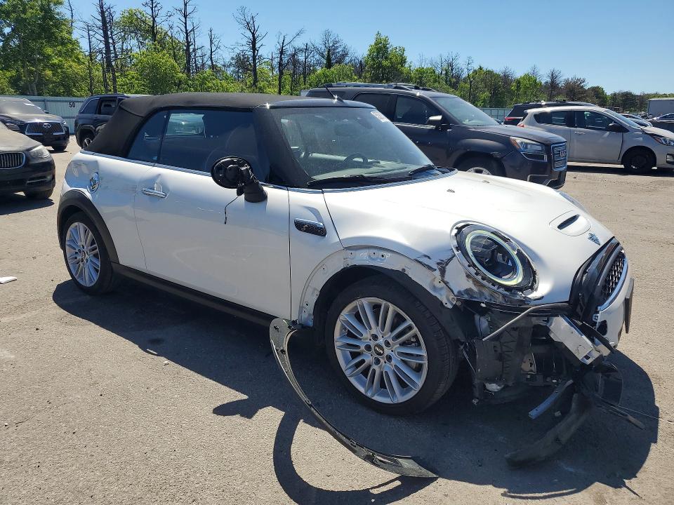 2023 Mini Cooper VIN WMW43DL03P3R07276 COPART salvage auction — SIDE, Ny - Mv-907A Salvage Certificate, sold $9,500 on 2026-07-06 (photo 4)