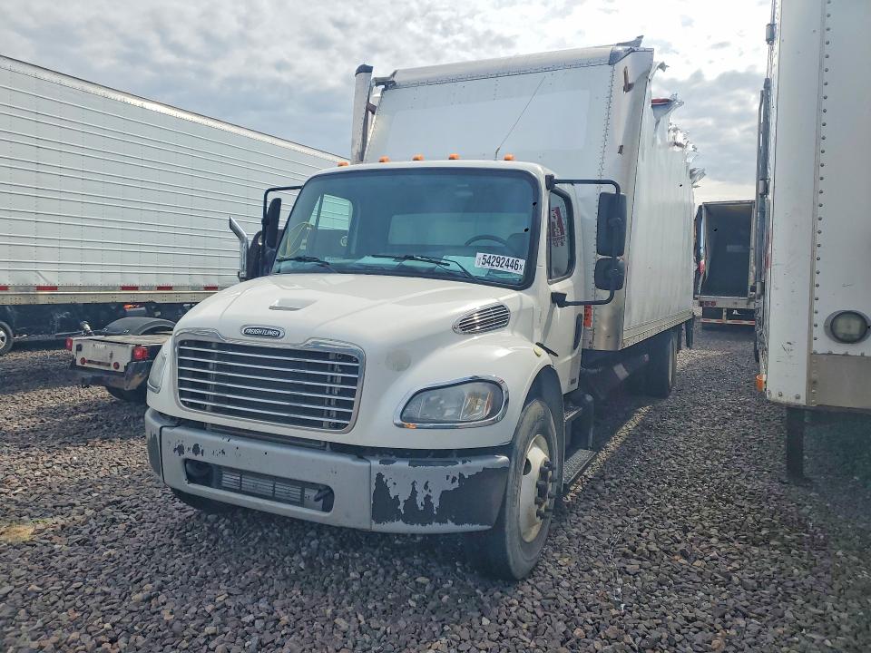 2012 Freightliner M2 VIN 1FVACWDT8CDBC9879 COPART salvage auction — ROOF, IN - CERT OF TITLE-SALVAGE TITLE, sold $3,850 on 2026-07-22 (photo 1)